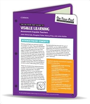 Seller image for On-Your-Feet Guide to Visible Learning : Assessment-capable Teachers for sale by GreatBookPricesUK