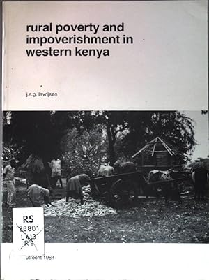 Bild des Verkufers fr Rural poverty and impoverishment in western Kenya (proefschrift). zum Verkauf von books4less (Versandantiquariat Petra Gros GmbH & Co. KG)