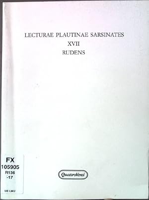 Bild des Verkufers fr Rudens Lecturae plautinae sarsinates 17 zum Verkauf von books4less (Versandantiquariat Petra Gros GmbH & Co. KG)