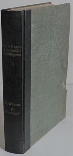 Imagen del vendedor de Bau- und Kunst-Denkmler Thringens. Heft XXXVII. Grossherzogthum Sachsen-Weimar-Eisenach. Amtsgerichtsbezirke Vacha, Geisa, Stadtlengsfeld, Kaltennordheim und Ostheim v. d. Rhn. Mit 69 Lichtdrucktafeln und 159 Abbildungen im Texte. a la venta por Auceps-Antiquariat Sebastian Vogler