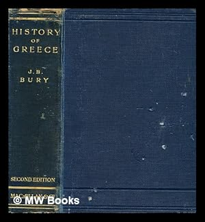 Seller image for A history of Greece to the death of Alexander the Great / by J.B. Bury ; with maps and plans for sale by MW Books Ltd.