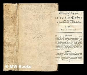 Seller image for Gttingische Anzeigen von gelehrten Sachen: 2. Stueck. Den 4. Januar 1798 - 69 Stueck De 30 April 1798 for sale by MW Books Ltd.