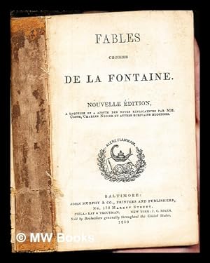 Image du vendeur pour Fables choisies de La Fontaine mis en vente par MW Books Ltd.