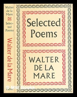 Imagen del vendedor de Selected poems a la venta por MW Books Ltd.