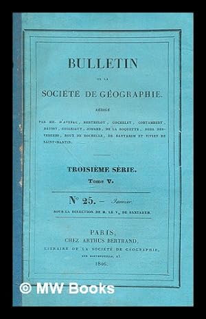 Seller image for Bulletin de la Socit de Gographie, tome 5 for sale by MW Books Ltd.