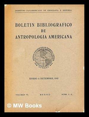 Imagen del vendedor de Boletn de antropologa americana - Enero a Diciembre 1942 a la venta por MW Books Ltd.