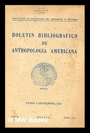 Imagen del vendedor de Boletn de antropologa americana - Enero a Diciembre 1938 a la venta por MW Books Ltd.