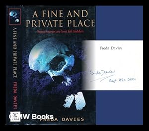 Seller image for A fine and private place for sale by MW Books Ltd.