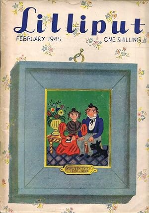 Two illustrations to 'Photographing a Suicide' by Sammy Schulman in Lilliput, Volume 16 No.2, iss...