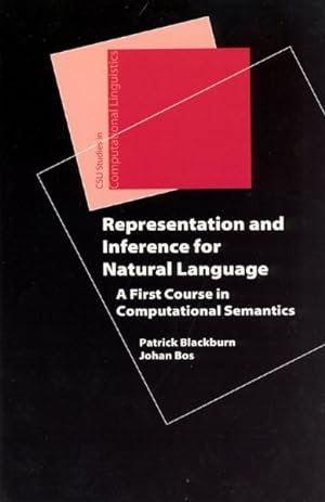 Seller image for Representation And Inference For Natural Language : A First Course In Computational Semantics for sale by GreatBookPricesUK