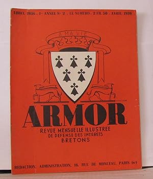 Armor revue mensuelle illustrée de défens des intérets bretons N°2