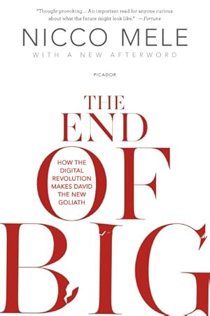 Image du vendeur pour End of Big : How the Digital Revolution Makes David the New Goliath mis en vente par GreatBookPricesUK