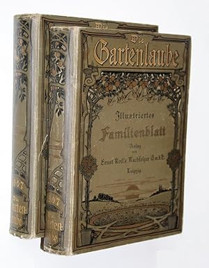 Die Gartenlaube. Illustriertes Familienblatt. Jahrgang 1907 Heft 1-52 mit Beilagen in 2 Bänden.