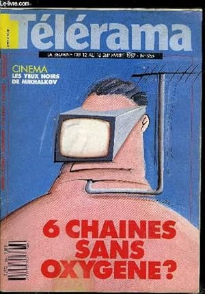 Image du vendeur pour Tlrama n 1965 - Les Yeux noirs, enfin, Entretien avec Nikita Mikhalkov, Boires et dboires de Blake Edwards, Mostra de Venise : le banco des anciens, Hommage : John Huston et Lee Marvin, Barbara au Tmp Chatelet, L'ennemi de Robert Pinget mis en vente par Le-Livre