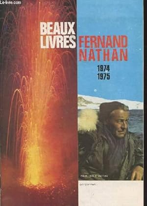 Bild des Verkufers fr Beaux Livres Fernand Nathan 1974-1975 zum Verkauf von Le-Livre