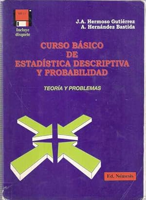 Bild des Verkufers fr Curso bsico de Estadstica Descriptiva y Probabilidad. Teora y Problemas zum Verkauf von SOSTIENE PEREIRA