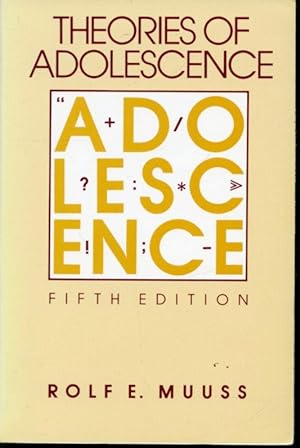 Imagen del vendedor de Theories of Adolescence a la venta por Librairie Le Nord