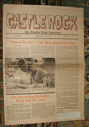 Seller image for Castle Rock Vol. 2 No.10 Stephen King Newsletter October 1986 Stand By Me for sale by biblioboy