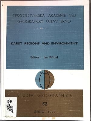 Imagen del vendedor de Karst regions and environment. Studia geographica 62. a la venta por books4less (Versandantiquariat Petra Gros GmbH & Co. KG)