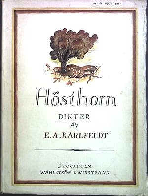 Bild des Verkufers fr Hsthorn zum Verkauf von books4less (Versandantiquariat Petra Gros GmbH & Co. KG)