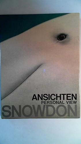 Seller image for Ansichten = Personal view. A. Snowdon, for sale by Antiquariat Maiwald