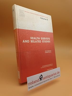 Bild des Verkufers fr Health surveys and related studies : publ. for the Royal Statist. Soc. and the Social Science Research Council / Reviews of United Kingdom statistical sources ; Vol. 9 zum Verkauf von Roland Antiquariat UG haftungsbeschrnkt
