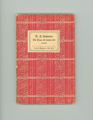 Die Frau, die Davonritt, German Edition of a Novellete by D. H. Lawrence. Translated by Herberth ...