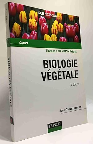Biologie végétale 3e édition