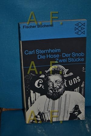 Bild des Verkufers fr Die Hose, Der Snob. 2 Stcke. Fischer-Taschenbcher , 7003 zum Verkauf von Antiquarische Fundgrube e.U.