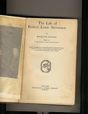 Bild des Verkufers fr The Life of Robert Louis Stevenson zum Verkauf von Richard Lemay