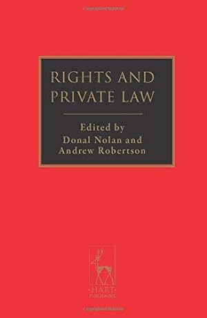Immagine del venditore per Rights and Private Law (Hart Studies in Private Law) [Soft Cover ] venduto da booksXpress