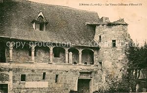 Postkarte Carte Postale 13620451 Nerac Vieux Château d'Henri IV Nerac