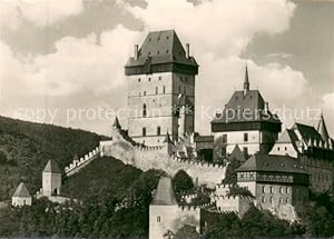 Postkarte Carte Postale 73619592 Karlstein Karlstejn Hrad Schloss Karlstein Karlstejn