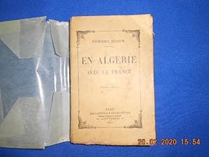 Imagen del vendedor de En Algrie avec la France a la venta por Emmanuelle Morin