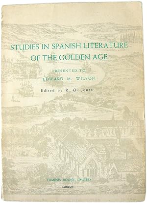 Bild des Verkufers fr Studies in Spanish Literature of the Golden Age zum Verkauf von PsychoBabel & Skoob Books