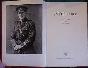 Imagen del vendedor de Not for glory, a la venta por Hanselled Books