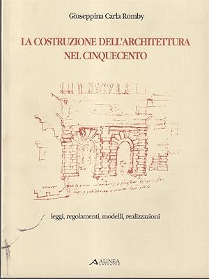 Bild des Verkufers fr La costruzione dell'architettura nel cinquecento zum Verkauf von Librodifaccia