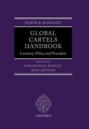 Imagen del vendedor de Global Cartels Handbook: Leniency, Policies And Procedure a la venta por Bellwetherbooks