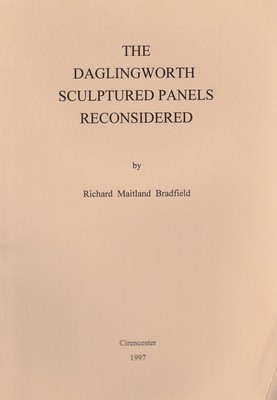 Image du vendeur pour The Daglingworth Sculptured Panels Reconsidered mis en vente par Kennys Bookstore