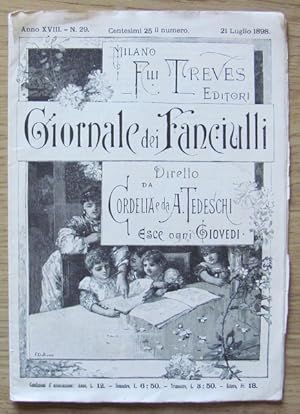 Seller image for GIORNALE DEI FANCIULLI N.29 del 1898 for sale by L'Angolo del Collezionista di B. Pileri