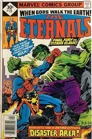 Immagine del venditore per The ETERNALS No. 15 (Whitman Variant) (Sept.1977) (VF) venduto da OUTSIDER ENTERPRISES