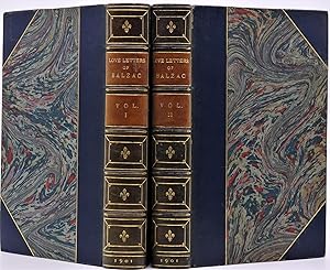 Seller image for The Love Letters of Honor de Balzac (1833-1842). In Two Volumes. ( Fine Binding ) for sale by Dale Steffey Books, ABAA, ILAB