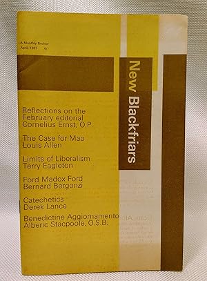 Immagine del venditore per New Blackfriars: A monthly review edited by the English Dominicans / Volume 48 no. 563 April 1967 venduto da Book House in Dinkytown, IOBA