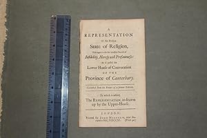 A representation of the present state of religion with regard to the late excessive growth of inf...