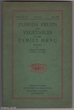 Florida Fruits And Vegetables In The Family Menu Bulletin No. 46