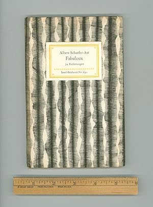 Imagen del vendedor de Fabulleux - 35 Raderungen by Albert Shfer - Ast, Insel Bucherie No. 691, Comic Illustrations, German Text by Anne Gabrisch a la venta por Brothertown Books