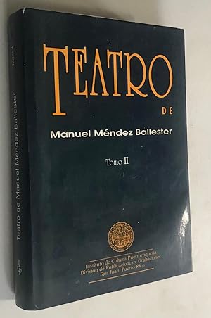 Imagen del vendedor de Teatro de Manuel Mendez Ballester Tomo 2 a la venta por Once Upon A Time