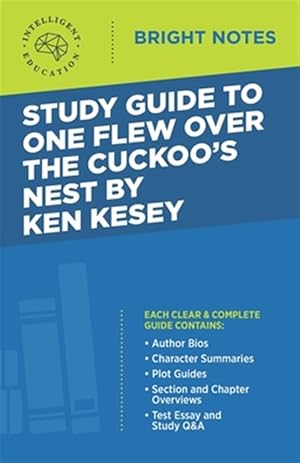 Seller image for Study Guide to One Flew Over the Cuckoo's Nest by Ken Kesey for sale by GreatBookPrices