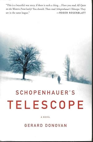 Image du vendeur pour SCHOPENHAUER'S TELESCOPE; A Novel mis en vente par Books from the Crypt