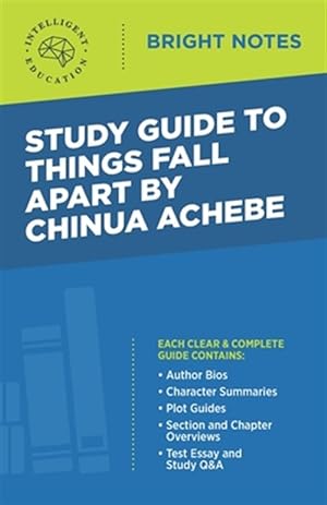 Seller image for Study Guide to Things Fall Apart by Chinua Achebe for sale by GreatBookPrices